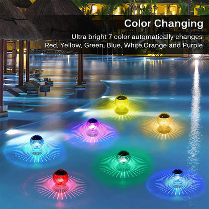 Solar Floating Pool Globe