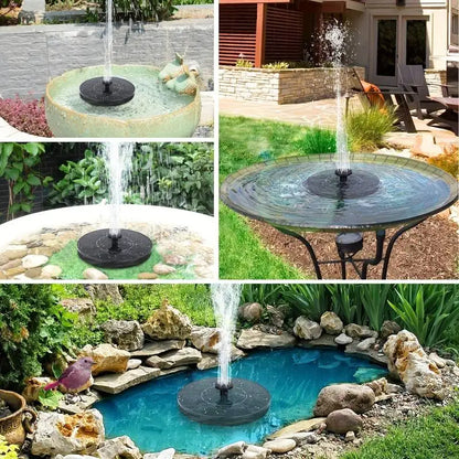 SunSplash Solar Fountain