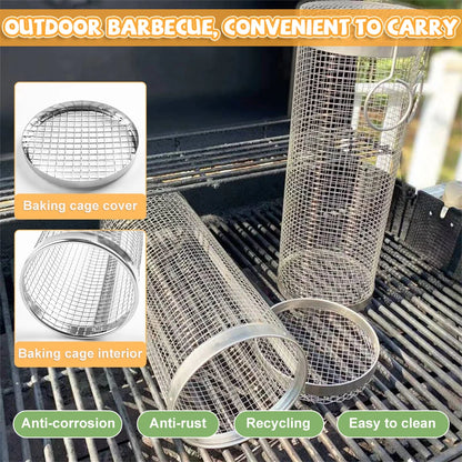 GrillMaster Rolling Basket