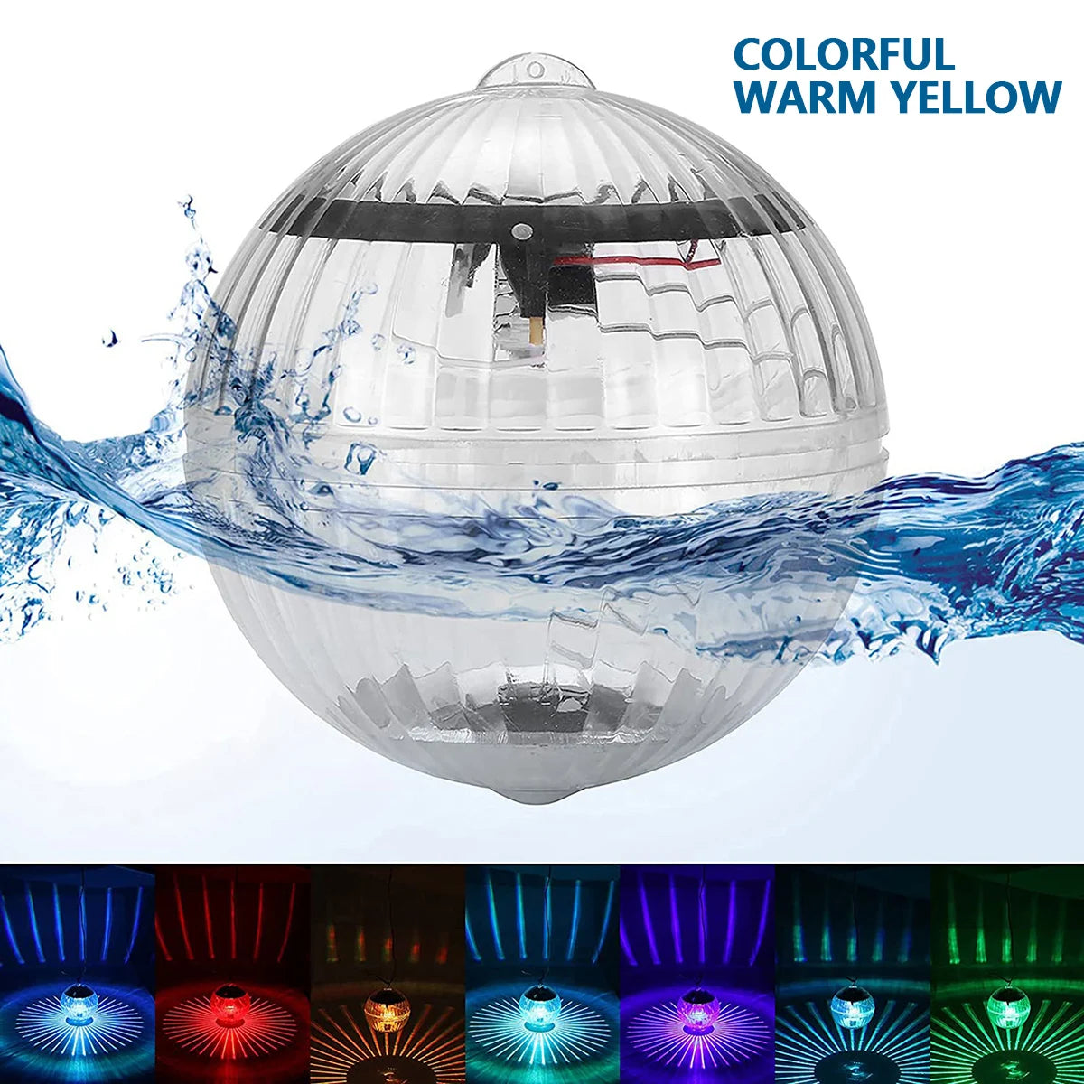 Solar Floating Pool Globe