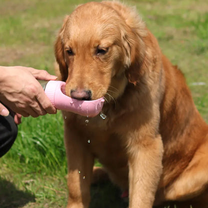 PawsQuench™ 2-in-1 Portable Dog Water and Treat Bottle 🐾💧