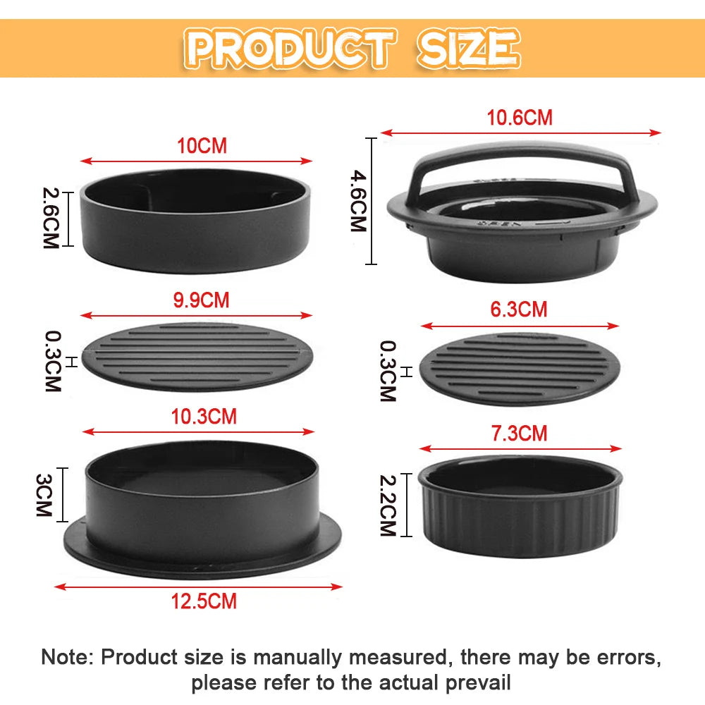 Hamburger Press Maker Non-Stick