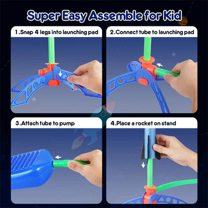 Kids Air Stomp Rocket Launcher