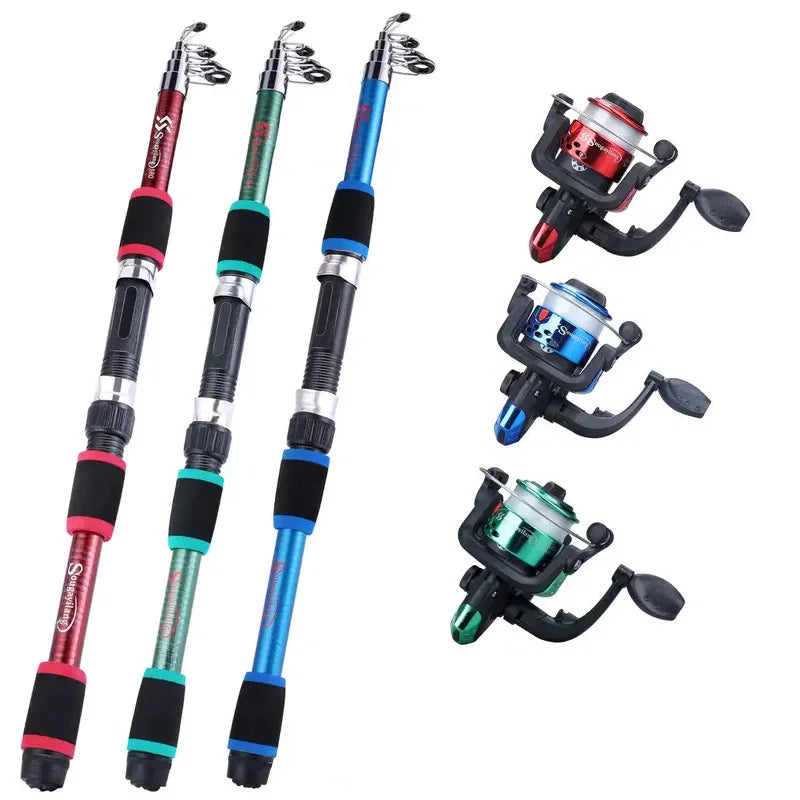 Telescopic Fishing Pole Set