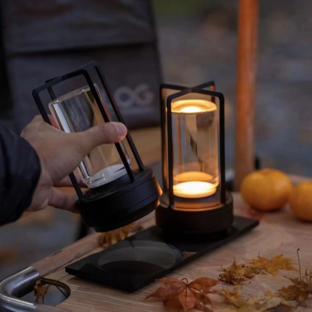 IlluminateEase Rechargeable Touch Lamp