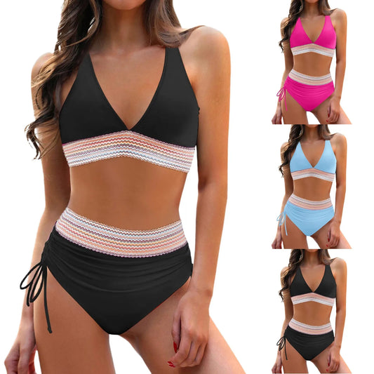 Curvy Girl Two-Piece Swim Set