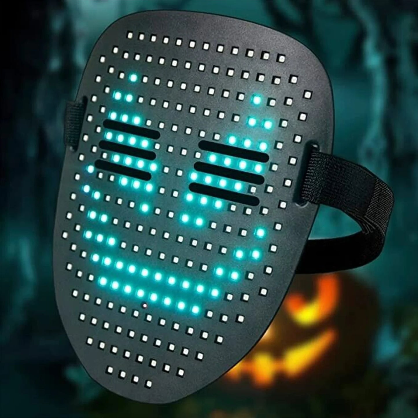 LED Halloween Light Up Mask