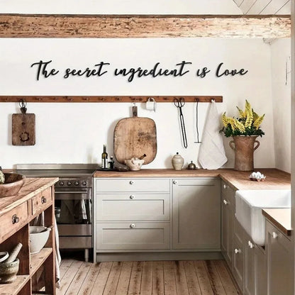 Love Ingredient Wall Sign