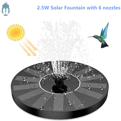 SunSplash Solar Fountain