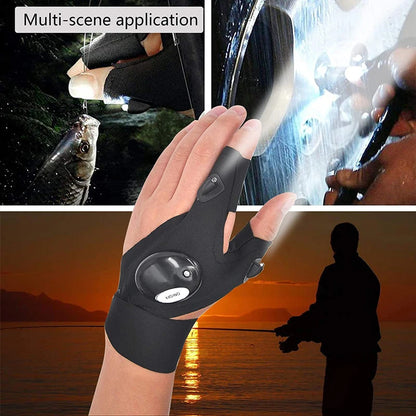 HandyTorch LED Flashlight Gloves