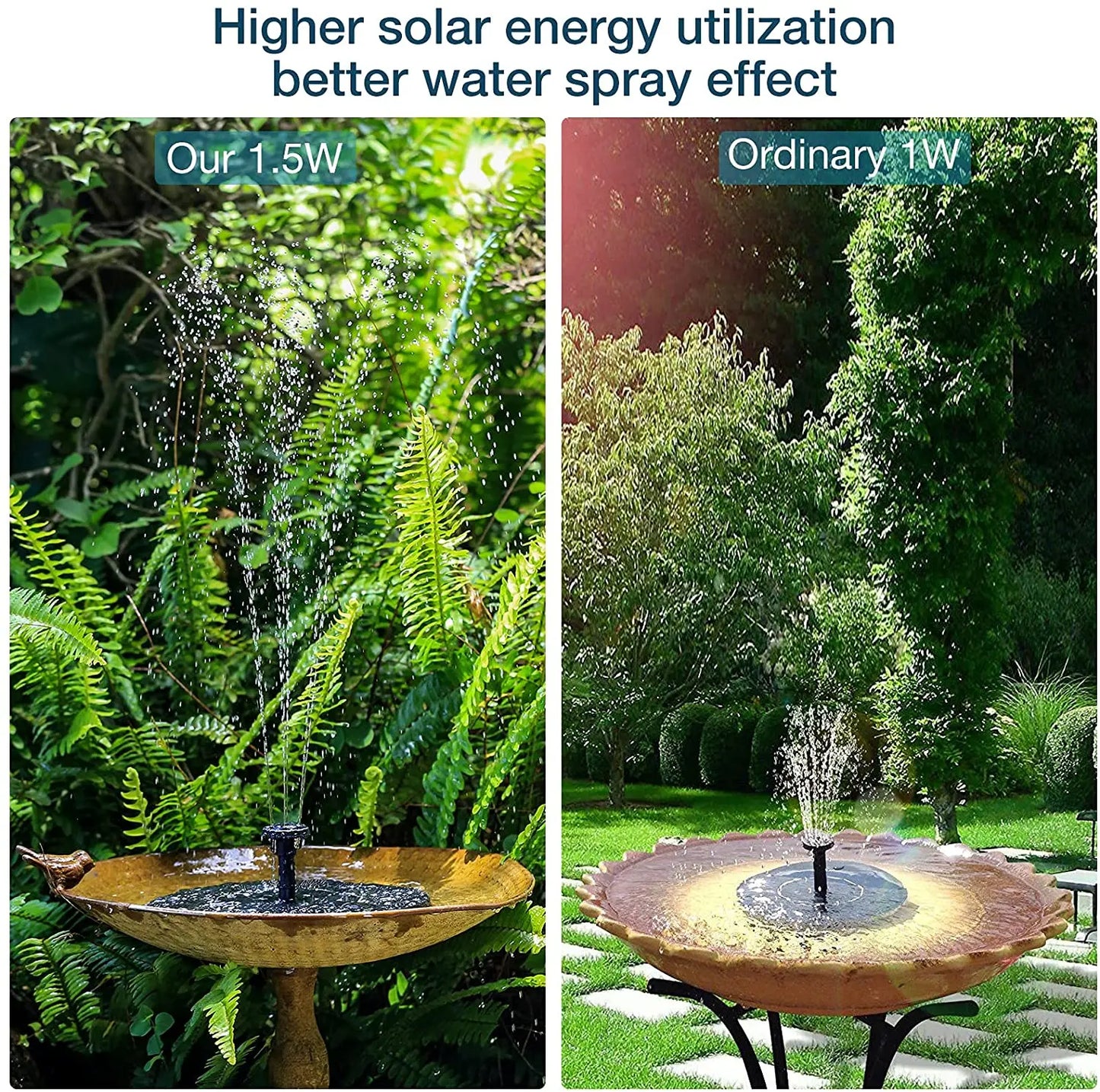 SunSplash Solar Fountain