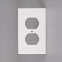 White Duplex Outlet