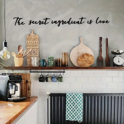 Love Ingredient Wall Sign