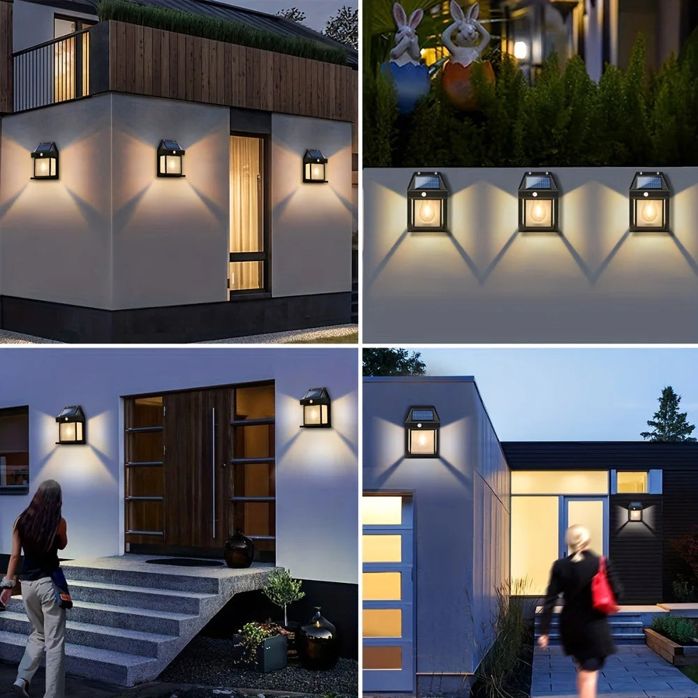 EcoGuard Solar Motion Wall Light